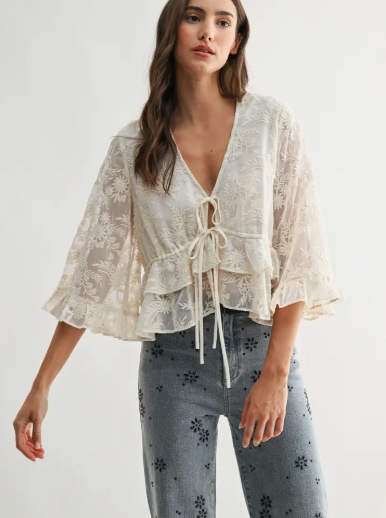 Dreamweaver Embroidered Blouse