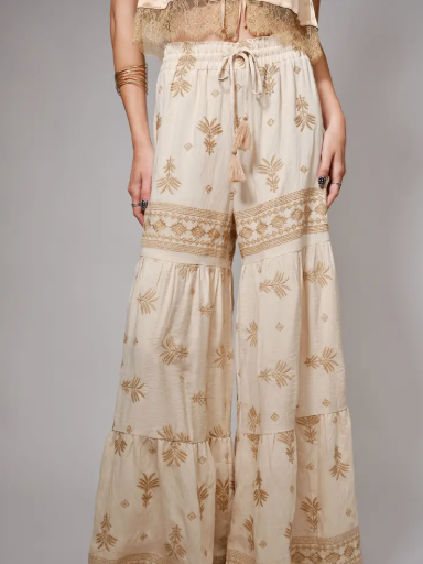 Windswept Riviera Palazzo Pants