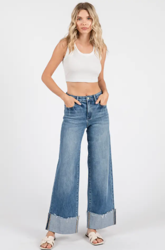 Easy Days Cuffed Denim