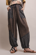 Mineral Wash Lace Joggers