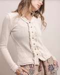 Cozy Waffle Knit Thermal Top
