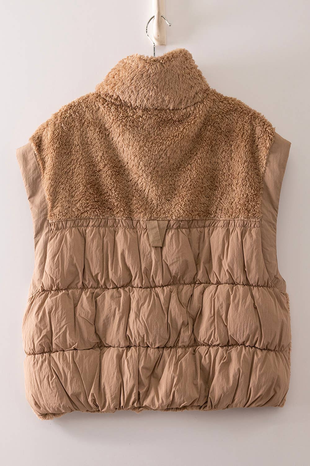Cozy Sherpa Puffer Vest