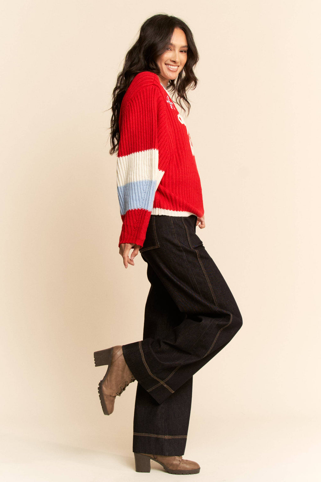 Apres Ski-Embellished Sweater