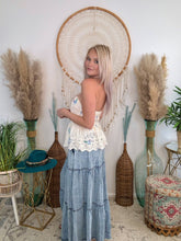 Load image into Gallery viewer, Havana Nights Tencel Maxi Skirt
