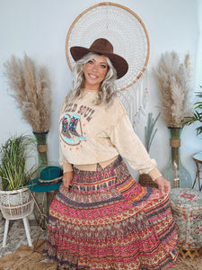 Bohemian Bliss Maxi Skirt