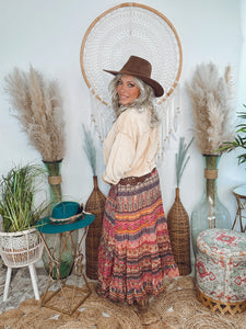 Bohemian Bliss Maxi Skirt