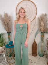 Load image into Gallery viewer, Beachy Keen Flowy Jumpsuit
