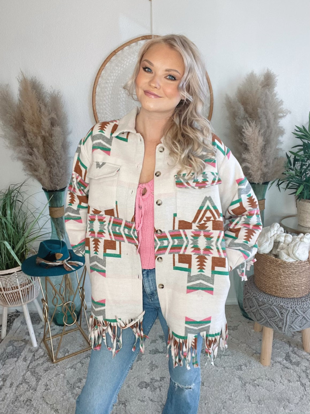 Crossroads Fringe Jacket