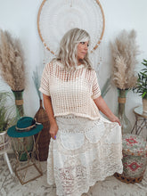 Load image into Gallery viewer, Bohemian Beauty Crochet Maxi Skirt
