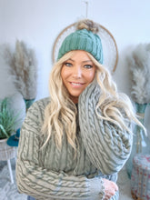 Load image into Gallery viewer, Cozy Cabin Cable Knit Beanie
