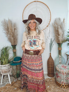 Bohemian Bliss Maxi Skirt