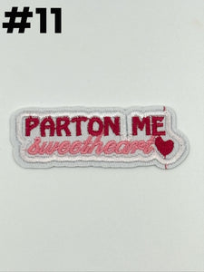 Funny Sayings Patch Collection