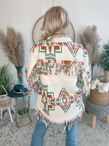 Crossroads Fringe Jacket