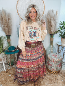 Bohemian Bliss Maxi Skirt