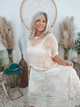 Load image into Gallery viewer, Bohemian Beauty Crochet Maxi Skirt

