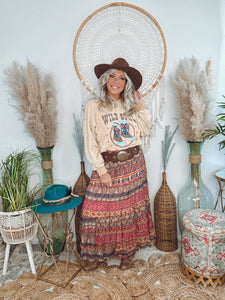 Bohemian Bliss Maxi Skirt