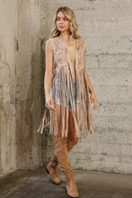 Load image into Gallery viewer, In The Saddle Fringe Studded Vest
