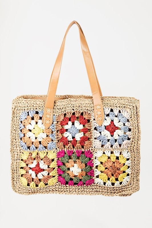 Vacay Braided Tote Bag