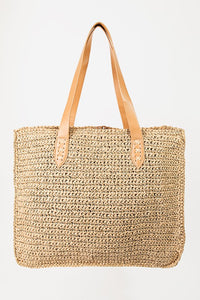 Vacay Braided Tote Bag