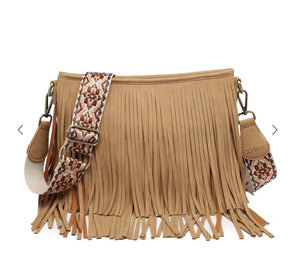 Retro Babe Fringe Purse