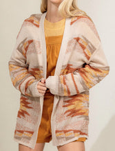 Load image into Gallery viewer, Desert Vibes Aztec Cardigan
