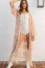 Load image into Gallery viewer, Bohemian Dreams Crochet Cardigan
