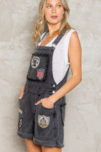 Load image into Gallery viewer, Route 66 Denim Overall Shorts
