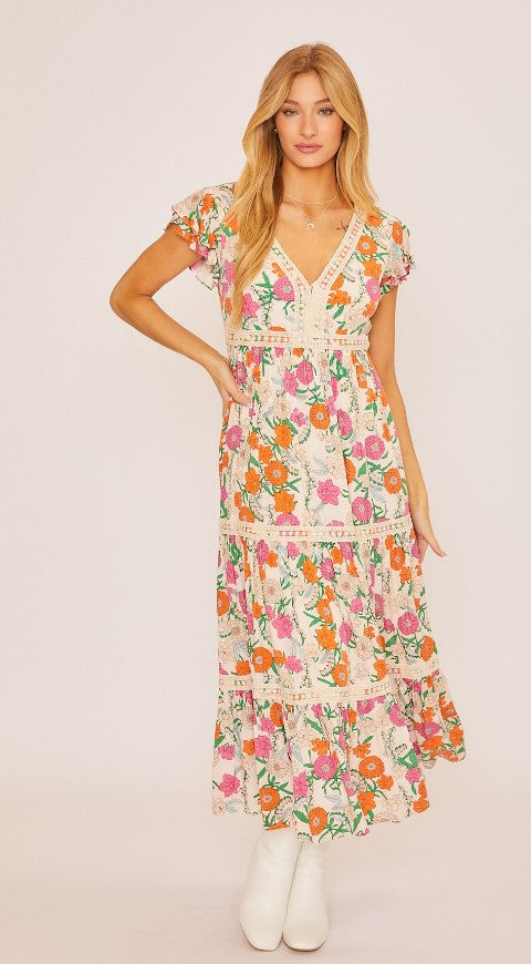 Bloomin' Summer Midi Dress