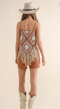 Load image into Gallery viewer, Coachella Crochet Fringe Tank
