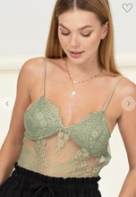 Load image into Gallery viewer, Evermore Lace Bralette Cami
