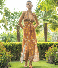 Load image into Gallery viewer, The Gypsy Life Cutout Maxi Dress
