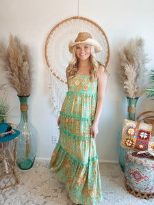 Aztec Dreams Tassel Maxi Dress