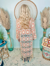 Load image into Gallery viewer, Bohemian Dreams Crochet Cardigan
