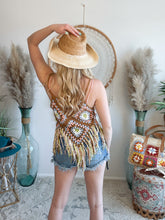 Load image into Gallery viewer, Coachella Crochet Fringe Tank
