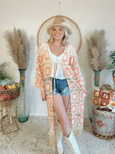 Bohemian Dreams Crochet Cardigan